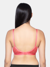 Load image into Gallery viewer, Sonari Non Padded Wirefree Nylon Net Medium Coverage Fashion Bra with Seamed Cups and Hook Closure – NUTRALV
