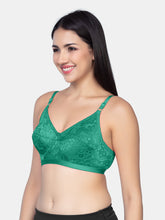 Load image into Gallery viewer, Sonari Non Padded Wirefree Nylon Net Medium Coverage Fashion Bra with Seamed Cups and Hook Closure – NUTRALV

