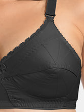Load image into Gallery viewer, Sonari Full Coverage Cotton Poplin Regular Bra with Two Section Conical Cups and U-Back – ICE
