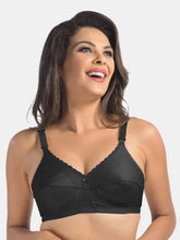 Load image into Gallery viewer, Sonari Full Coverage Cotton Poplin Regular Bra with Two Section Conical Cups and U-Back – ICE
