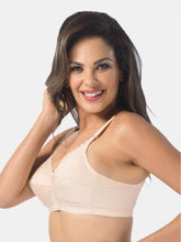 Load image into Gallery viewer, Sonari Full Coverage Cotton Poplin Regular Bra with Two Section Conical Cups and U-Back – ICE
