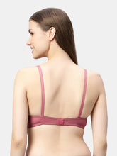 Load image into Gallery viewer, Sonari Non Padded Seamed Cups Wirefree Nylon Spandex Medium Coverage Everyday Lace Bra with Adjustable Straps – CLOSER
