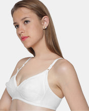 Load image into Gallery viewer, Sonari Non Padded Medium Coverage Wirefree Maternity Bra with Velcro Feeding Opening in Cotton Fabric – M CARE
