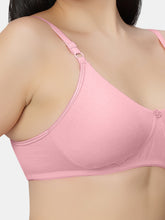 Load image into Gallery viewer, Sonari Non Padded Wirefree Cotton Spandex Full Coverage Everyday Bra with Adjustable Straps – BASICKS
