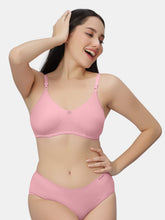 Load image into Gallery viewer, Sonari Non Padded Wirefree Cotton Spandex Full Coverage Everyday Bra with Adjustable Straps – BASICKS
