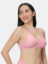 Load image into Gallery viewer, Sonari Non Padded Wirefree Cotton Spandex Full Coverage Everyday Bra with Adjustable Straps – BASICKS
