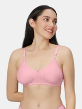 Load image into Gallery viewer, Sonari Non Padded Wirefree Cotton Spandex Full Coverage Everyday Bra with Adjustable Straps – BASICKS
