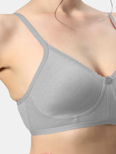 Load image into Gallery viewer, Sonari Non-Padded Wirefree Cotton Polyester Medium Coverage Everyday Bra with Adjustable Straps – MISHA
