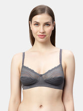 Load image into Gallery viewer, Sonari Non-Padded Wirefree Nylon-Spandex Medium Coverage Fashion Bra with Adjustable Straps – LEAF
