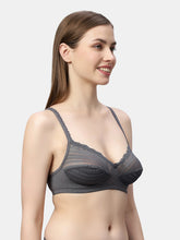 Load image into Gallery viewer, Sonari Non-Padded Wirefree Nylon-Spandex Medium Coverage Fashion Bra with Adjustable Straps – LEAF

