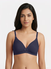 Load image into Gallery viewer, Sonari Non Padded Wirefree Medium Coverage Polyester Cotton Everyday Bra with Adjustable Straps – OMANIA
