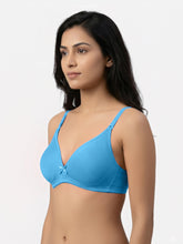Load image into Gallery viewer, Sonari Non Padded Wirefree Medium Coverage Polyester Cotton Everyday Bra with Adjustable Straps – OMANIA
