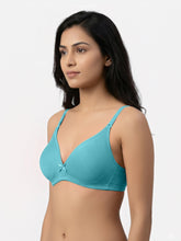Load image into Gallery viewer, Sonari Non Padded Wirefree Medium Coverage Polyester Cotton Everyday Bra with Adjustable Straps – OMANIA
