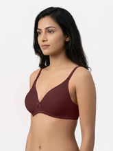 Load image into Gallery viewer, Sonari Non Padded Wirefree Medium Coverage Polyester Cotton Everyday Bra with Adjustable Straps – OMANIA
