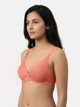 Load image into Gallery viewer, Sonari Non Padded Wirefree Medium Coverage Polyester Cotton Everyday Bra with Adjustable Straps – OMANIA

