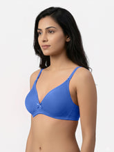 Load image into Gallery viewer, Sonari Non Padded Wirefree Medium Coverage Polyester Cotton Everyday Bra with Adjustable Straps – OMANIA
