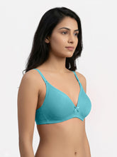 Load image into Gallery viewer, Sonari Non Padded Wirefree Medium Coverage Polyester Cotton Everyday Bra with Adjustable Straps – OMANIA
