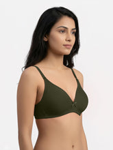Load image into Gallery viewer, Sonari Non Padded Wirefree Medium Coverage Polyester Cotton Everyday Bra with Adjustable Straps – OMANIA
