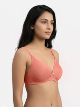 Load image into Gallery viewer, Sonari Non Padded Wirefree Medium Coverage Polyester Cotton Everyday Bra with Adjustable Straps – OMANIA
