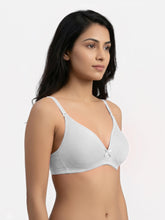 Load image into Gallery viewer, Sonari Non Padded Wirefree Medium Coverage Polyester Cotton Everyday Bra with Adjustable Straps – OMANIA
