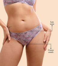Load image into Gallery viewer, Enamor Low Waist Co-Ordinate Panty
