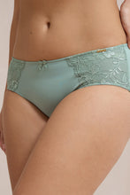 Load image into Gallery viewer, Amante Luxe Support Hipster Panty - Iceberg Green 101701
