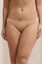 Load image into Gallery viewer, Amante Casual Chic Low Rise Bikini - Sandalwood &amp; Cappuchino 10901
