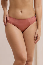 Load image into Gallery viewer, Amante Glimmer Mesh Bikini Panty - Canyon Rose 112101
