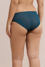 Load image into Gallery viewer, Amante Glimmer Mesh Bikini Panty - Reflecting Pond 112101

