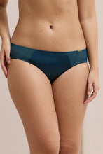 Load image into Gallery viewer, Amante Glimmer Mesh Bikini Panty - Reflecting Pond 112101
