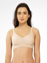 Load image into Gallery viewer, Sonari Padded Medium Coverage Seamless Wirefree T-Shirt Bra with Nylon Elastane U-Back Support – SM 103
