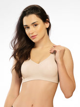 Load image into Gallery viewer, Sonari Padded Medium Coverage Seamless Wirefree T-Shirt Bra with Nylon Elastane U-Back Support – SM 103
