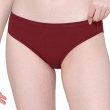 Load image into Gallery viewer, Wacoal Cotton Low Waist Medium Coverage Everyday Wear Pack of 3  Bikini Panty PI03G03
