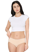 Load image into Gallery viewer, Wacoal Cotton Mid Waist Medium Coverage Everyday Wear Pack of 3 Hipster Panty PI03H04
