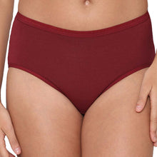 Load image into Gallery viewer, Wacoal Cotton Mid Waist Medium Coverage Everyday Wear Pack of 3 Midi Panty PI03I05
