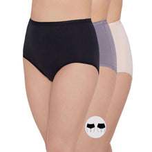 Load image into Gallery viewer, Wacoal Cotton High Waist Full Coverage Everyday Wear Pack of 3  Full Brief Maxi Panty PI03J06
