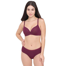 Load image into Gallery viewer, Wacoal BASICS Zoe Mid-waist Medium Coverage Everyday wear Hipster Panty - Wine PI03P02
