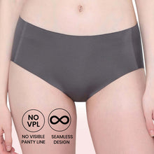 Load image into Gallery viewer, Wacoal Invisible Comfort Mid-Waist Full Coverage Seamless Everyday wear Hipster Panty - Grey PI05E01
