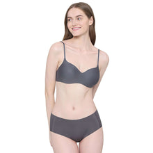 Load image into Gallery viewer, Wacoal Invisible Comfort Mid-Waist Full Coverage Seamless Everyday wear Hipster Panty - Grey PI05E01
