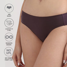Load image into Gallery viewer, Wacoal Dreamy Curve Low-waist Medium Coverage Everyday wear Bikini Panty-Wine PI05G01
