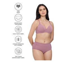 Load image into Gallery viewer, Wacoal Cool Comfort High-waist Full Coverage Everyday wear Midi Panty-Pink PI05H01
