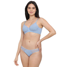 Load image into Gallery viewer, Wacoal Cool Comfort Low-waist Medium Coverage Everyday wear Bikini Panty-Blue PI05H03
