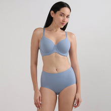 Load image into Gallery viewer, Wacoal Cool Comfort High-waist Full Coverage Everyday wear Midi Panty-Blue PI05H01
