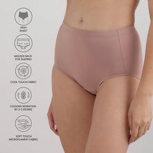 Load image into Gallery viewer, Wacoal Cool Comfort High-waist Full Coverage Everyday wear Midi Panty-Beige PI05H01
