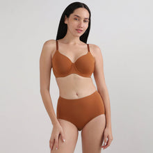 Load image into Gallery viewer, Wacoal Cool Comfort High-waist Full Coverage Everyday wear Midi Panty-Brown PI05H01
