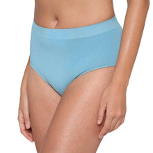 Load image into Gallery viewer, Wacoal Firm Fit High Waist Full Coverage Everyday Wear Brief Panty - Blue PI06A01
