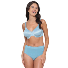 Load image into Gallery viewer, Wacoal Firm Fit High Waist Full Coverage Everyday Wear Brief Panty - Blue PI06A01
