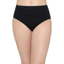 Load image into Gallery viewer, Wacoal Firm Fit High Waist Full Coverage Everyday Wear Brief Panty - Black PI06A01
