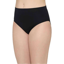 Load image into Gallery viewer, Wacoal Firm Fit High Waist Full Coverage Everyday Wear Brief Panty - Black PI06A01
