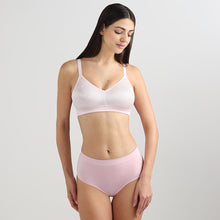 Load image into Gallery viewer, Wacoal Firm Fit High Waist Full Coverage Everyday Wear Brief Panty-Pink PI06A01
